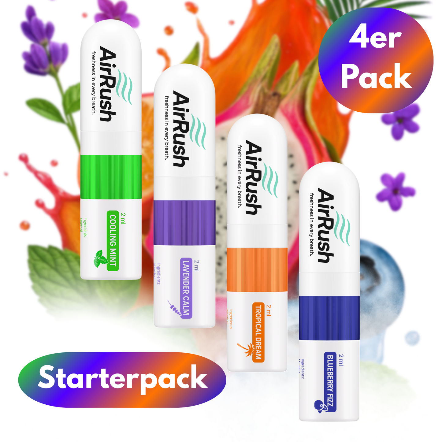 AirRush 4er - Pack!