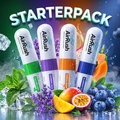AirRush Starterpack – Alle 4 Sorten